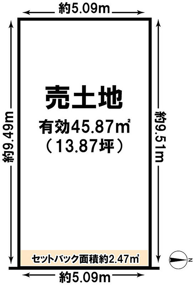 建築条件無土地としてもご購入可能です！価格：1649万円