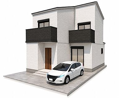 【イメージパース図：外観】
