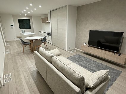 リビングからの景色（夜）