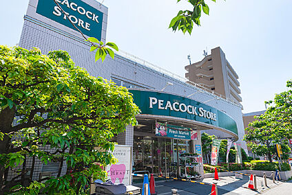 ピーコックストア 桜新町店 約352m～約365ｍ(徒歩5分)
