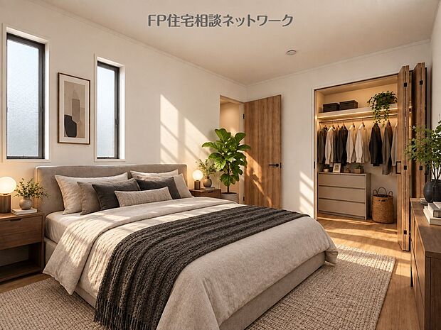 本画像の家具等はCGイメージで販売価格にも含まれず、付帯しません。なお、間接照明工事は有償です。