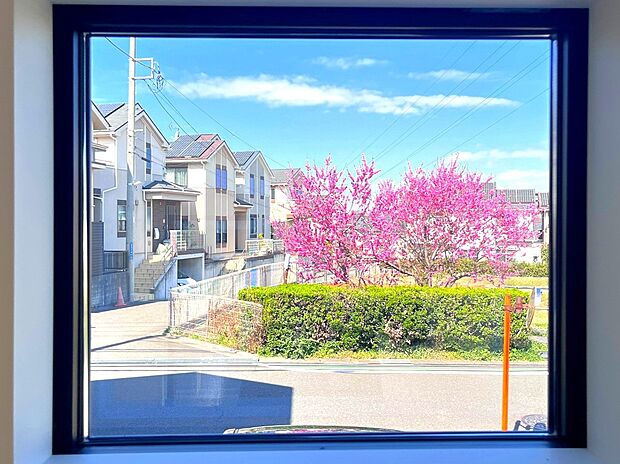 【住戸からの眺望写真】四季を通じて自然と触れ合えるスポットが周辺には盛りだくさん！お散歩やジョギング、週末のご家族での遊びに最適です。目の前に広がる開放感とゆとり、暮らしの夢を育む理想の住まいがここにはあります。