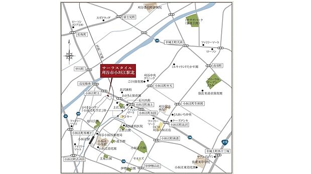 名鉄三河線「小垣江」駅徒歩約13分!(1,000m)