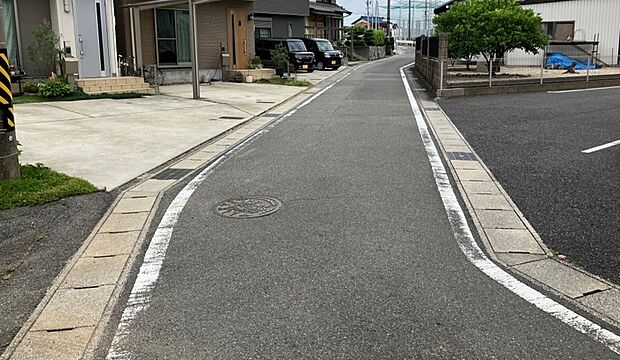 【南側道路】2025年5月29日撮影/南側道路幅約4.0m
