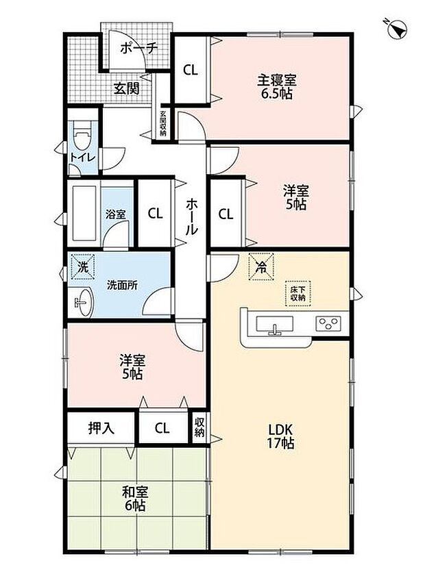 2988万円、4LDK、土地面積266.32m2、建物面積92.34m2 限定1棟！！4LDK☆生活がワンフロアで完結する人気の平屋建て＾＾家計にも環境にも優しいオール電化住宅＾＾