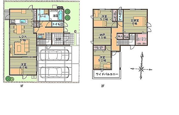 【【当社施工例】】東玄関プラン