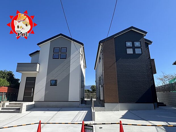 【Bloom 志免町王子3丁目2期】全2棟現地(2025年10月下旬撮影)