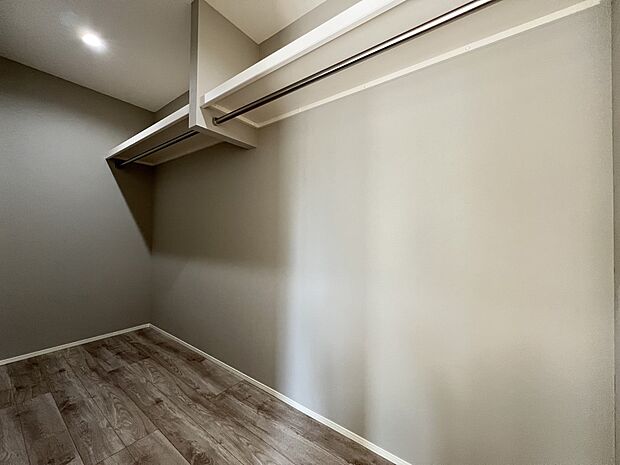 WICは3帖の広さ(1号地同仕様)