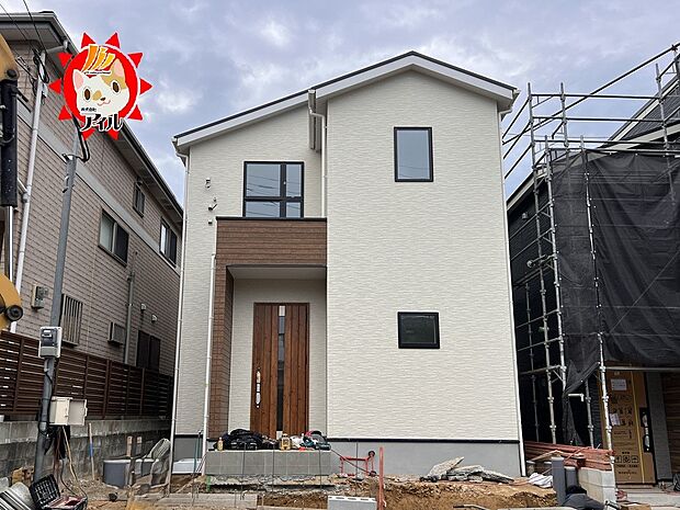 【moku　南区長住7丁目1期】1号棟現地（2025年12月中旬撮影）