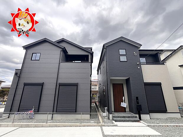 【Adoble＋　城南区堤1丁目2期】  全2棟外観(2025年12月中旬)撮影