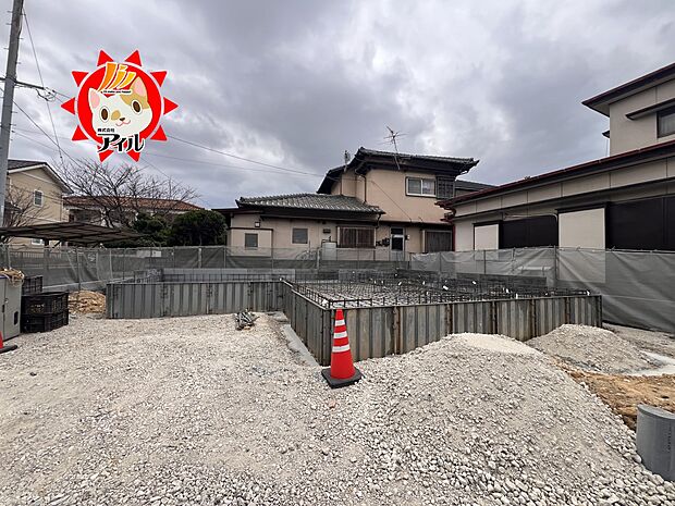 【SUN COURT　南区西長住2丁目】1号地現地（2026年1月下旬撮影）