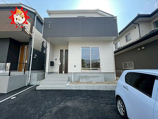 【Cradle garden　南区長住第8】1号棟外観　現地(2026年3月中旬撮影)