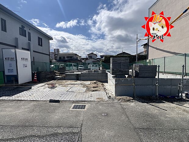 【KEIAI TERRACE 南区井尻1期】 現地(2026年3月中旬)撮影