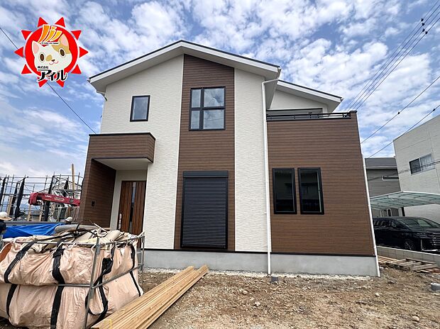 【moku 糟屋郡粕屋町花ヶ浦2丁目4期】 現地外観(2026年5月下旬)撮影