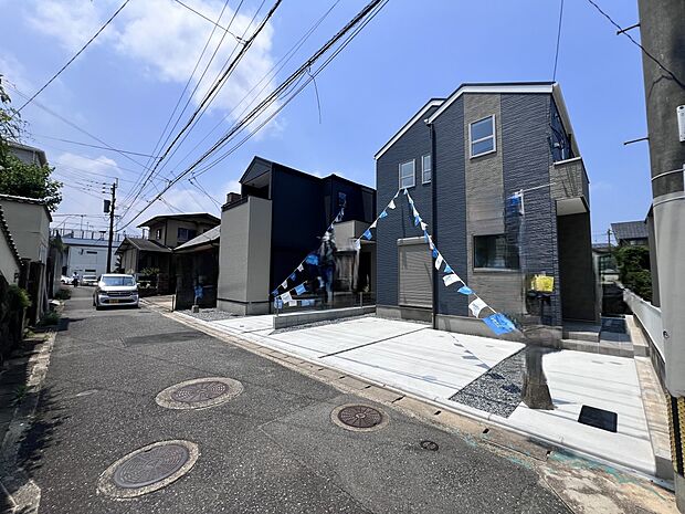 【前面道路含む現地写真】前面道路:東側4m公道