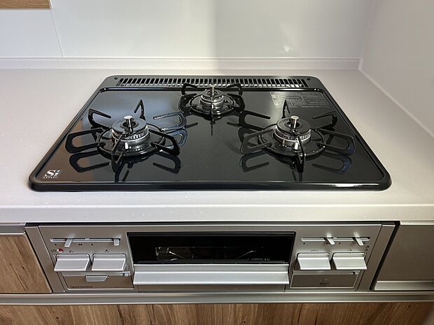 【その他設備】三口ガスコンロ