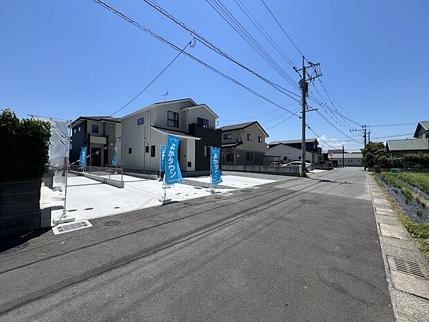 【前面道路含む現地写真】前面道路：北西側5.5ｍ公道