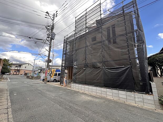 【前面道路含む現地写真】前面道路:北西側5.3m公道