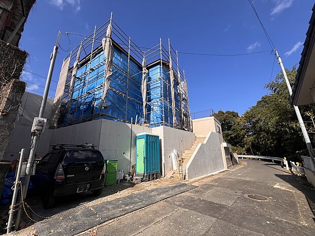 【前面道路含む現地写真】前面道路:東側4.1m公道