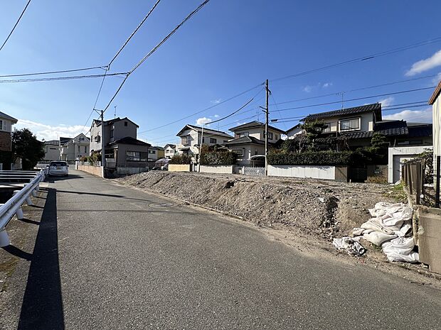 【前面道路含む現地写真】南西側4.5ｍ公道