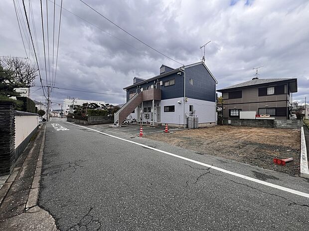 【前面道路含む現地写真】前面道路：南東側5ｍ公道