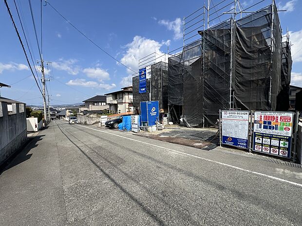 【前面道路含む現地写真】前面道路:西側6.6m公道