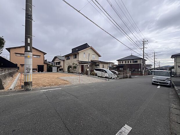 【前面道路含む現地写真】北西側6.3m公道