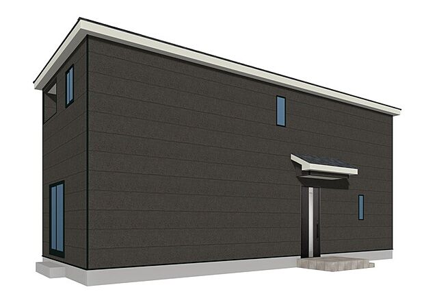 【完成予想図(外観)】外観完成予想図(2号棟）