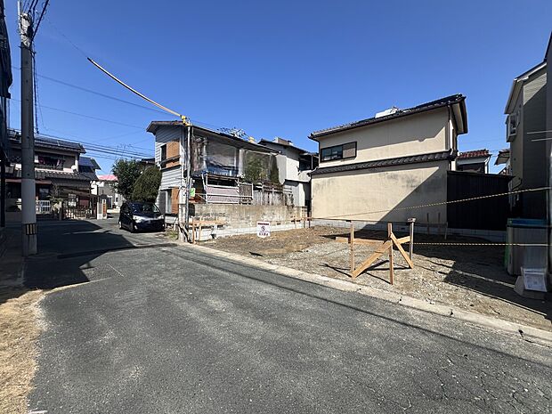 【前面道路含む現地写真】前面道路：西側4.5ｍ公道