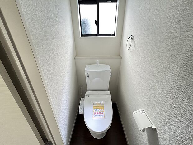 【トイレ】トイレは1.2階ともにございます ウォシュレット機能付き(3号棟)