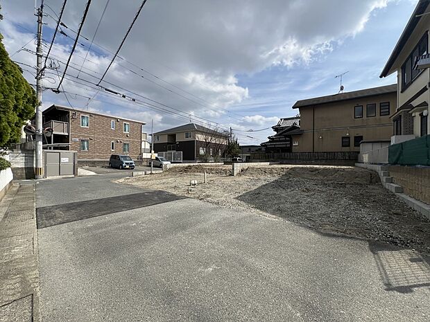 【前面道路含む現地写真】前面道路:北側4.1m公道