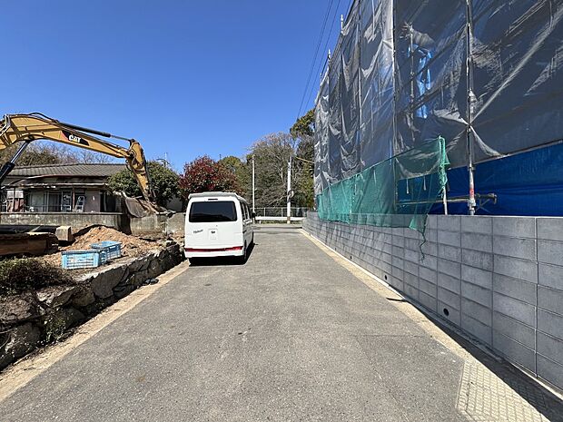 【前面道路含む現地写真】前面道路：西側4.6ｍ公道