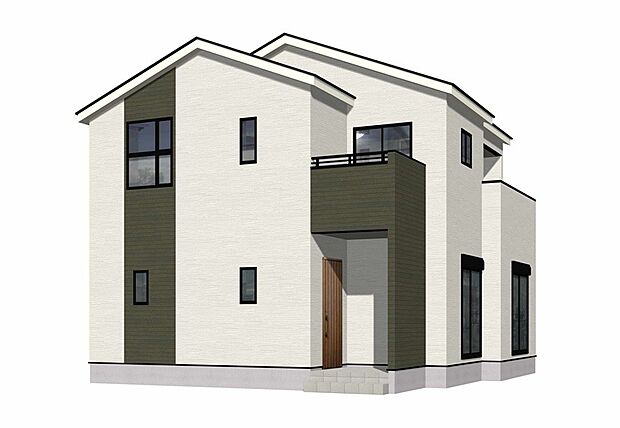 【完成予想図(外観)】外観完成予想図
