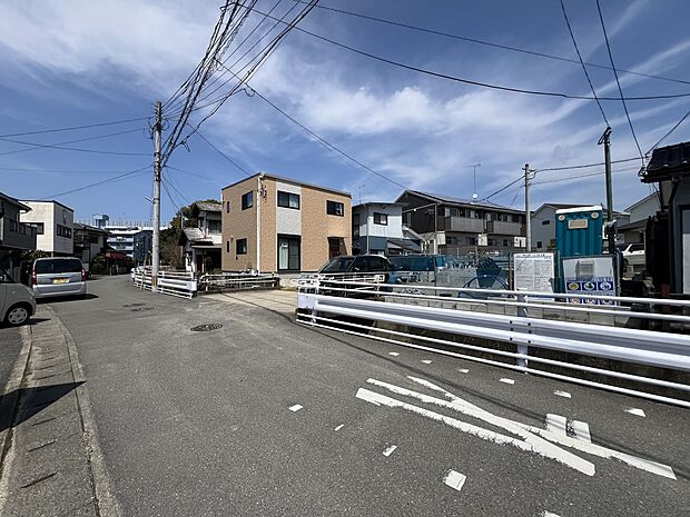 【前面道路含む現地写真】南西側4.4m公道