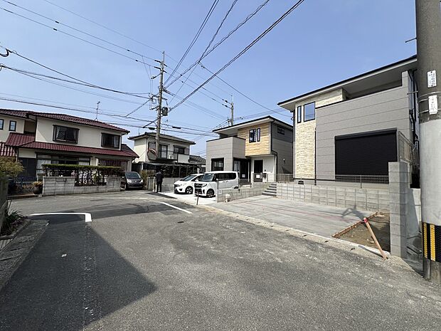 【前面道路含む現地写真】前面道路：南西側6ｍ公道