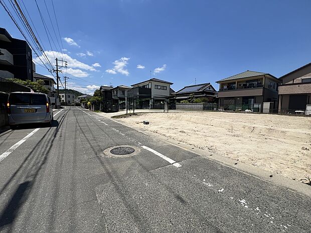 【前面道路含む現地写真】南側6m公道