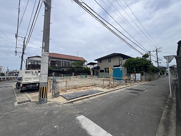 【前面道路含む現地写真】南側4m公道