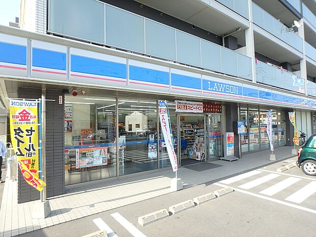 ローソン 福岡原六丁目店（約370m・徒歩5分）