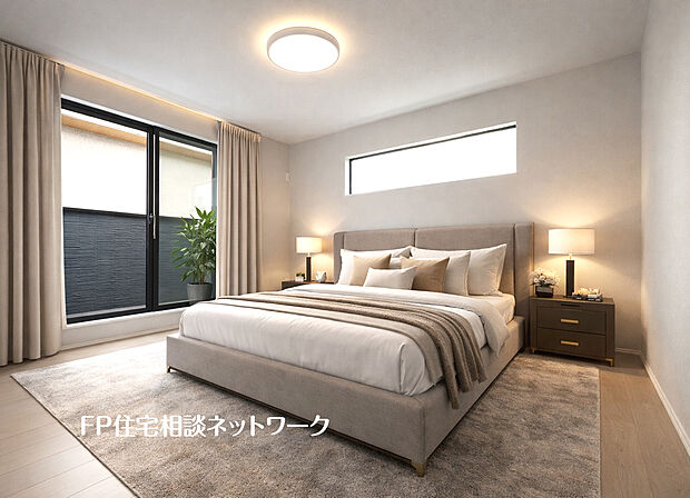 本画像はAIがCGで家具・小物作成しており、実際の現地に家具等は設置されておりません。また、販売価格に家具等は含まれておりません。