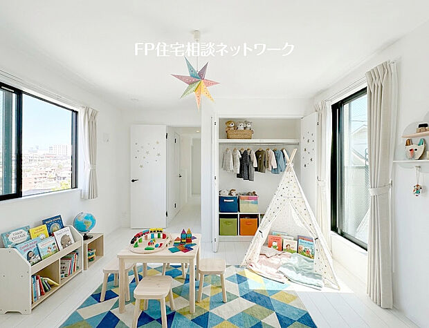 ~洋室~本画像はAIによるCG加工を施したイメージであり、実際の室内に家具は設置されておりません。また、販売価格に家具等は含まれておりません。