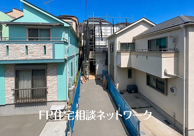 日当たり良好!太陽の光がたっぷり降り注ぐ、明るく開放的な現地です。(コンクリート打設はCGです。実際の現地にはまだ施工されておりません)