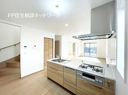 会話が弾む対面キッチン