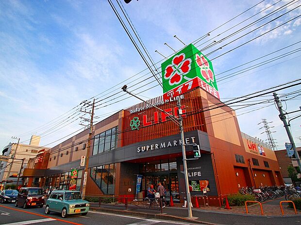 ライフ中原井田店（約550m）