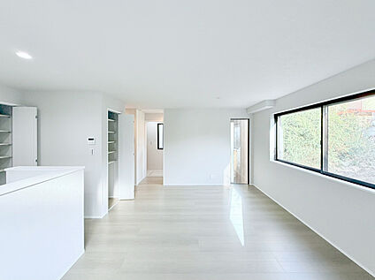 日当たりの良いリビング