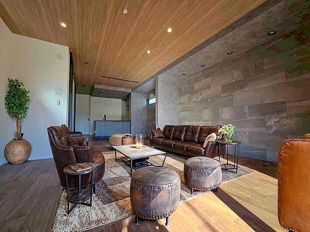 【ＬＤＫ】
ＬＤには冬でも足元からポカポカな「床暖房」設置。オシャレなデザイナース住宅です♪家具はCGです♪