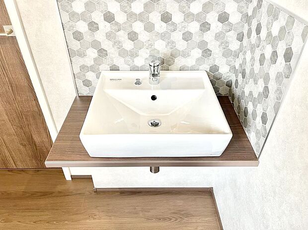 【セカンド洗面台】あると便利なセカンド洗面台。