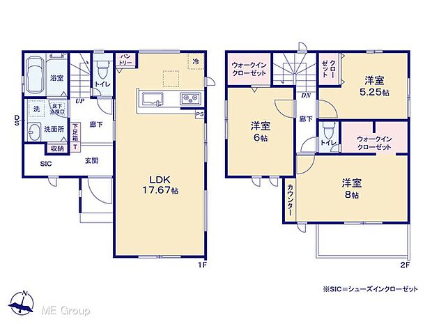 【3LDK】図面と異なる場合は現況を優先