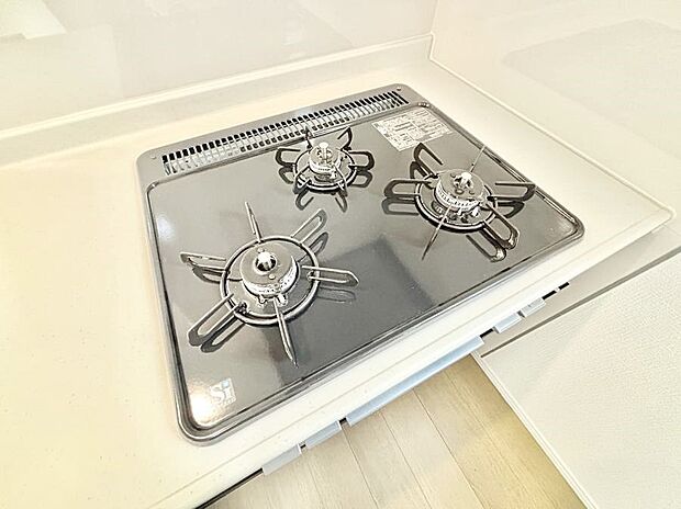 【3口コンロ】三口ガスコンロでお料理が一気にはかどりそう