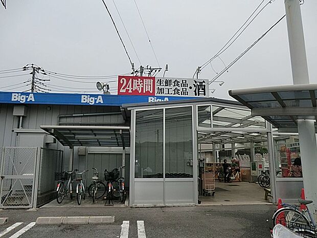 ビッグ・エー八千代大和田店（約500m）