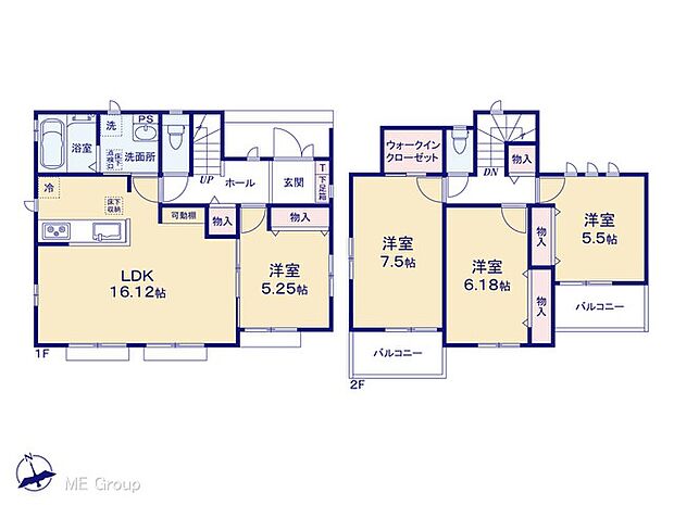 【4LDK】図面と異なる場合は現況を優先